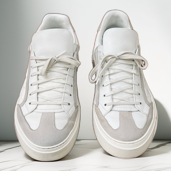 Ferragamo Gancini leather sneakers - Picture 2 of 10